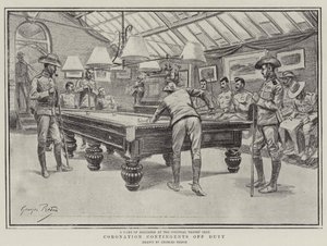 Kroningsdetachementen buiten dienst door Georges Redon
